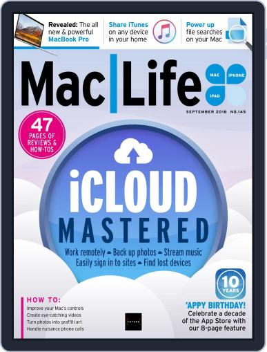 MacLife September 1st, 2018 Digital Back Issue Cover