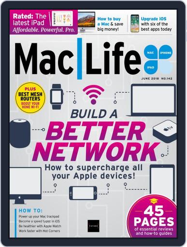 MacLife June 1st, 2018 Digital Back Issue Cover