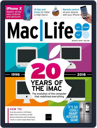 MacLife March 1st, 2018 Digital Back Issue Cover