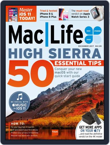MacLife December 1st, 2017 Digital Back Issue Cover