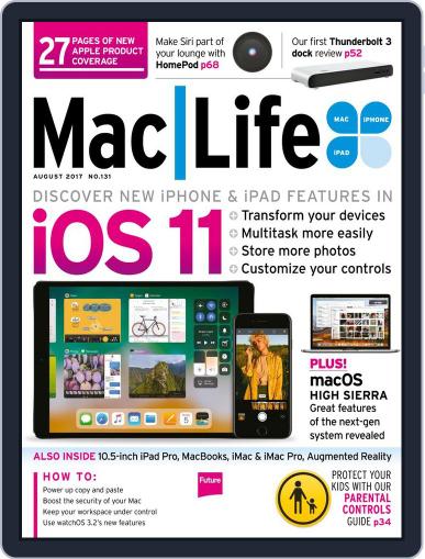 MacLife August 1st, 2017 Digital Back Issue Cover