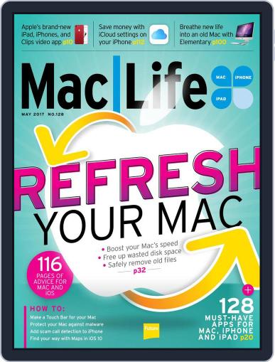 MacLife May 1st, 2017 Digital Back Issue Cover