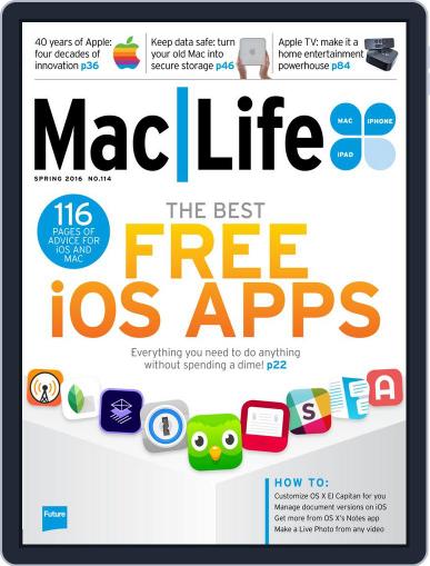 MacLife April 5th, 2016 Digital Back Issue Cover