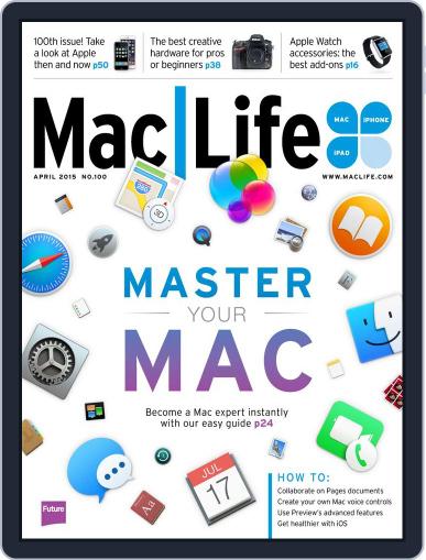 MacLife April 1st, 2015 Digital Back Issue Cover