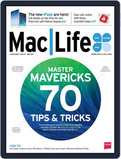 MacLife January 1st, 2014 Digital Back Issue Cover