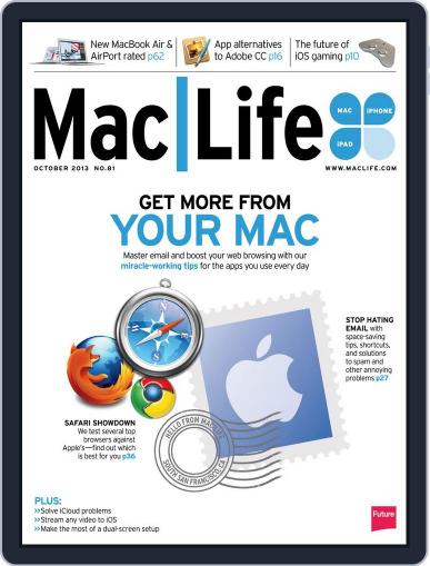 MacLife September 10th, 2013 Digital Back Issue Cover