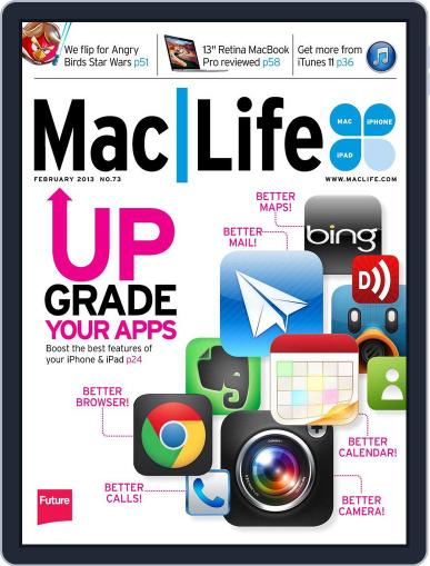 MacLife February 1st, 2013 Digital Back Issue Cover