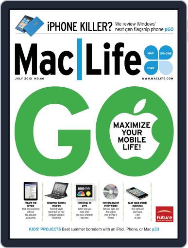 MacLife August 8th, 2012 Digital Back Issue Cover