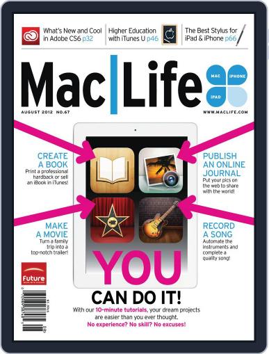 MacLife July 25th, 2012 Digital Back Issue Cover