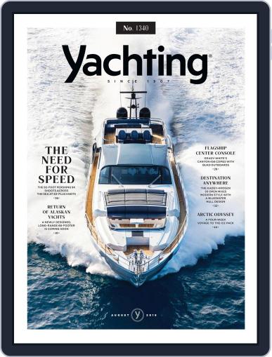 Yachting August 1st, 2018 Digital Back Issue Cover