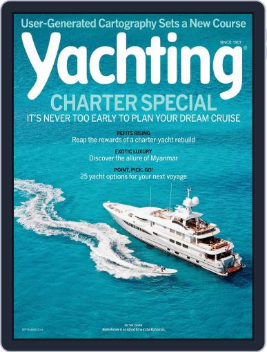 Yachting August 16th, 2014 Digital Back Issue Cover