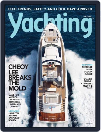 Yachting January 18th, 2014 Digital Back Issue Cover