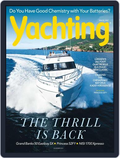 Yachting October 19th, 2013 Digital Back Issue Cover