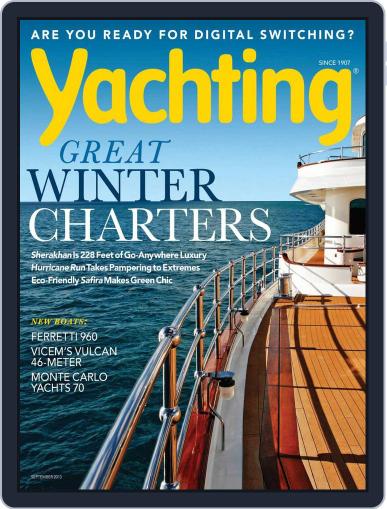 Yachting August 17th, 2013 Digital Back Issue Cover