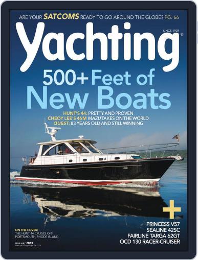 Yachting January 19th, 2013 Digital Back Issue Cover