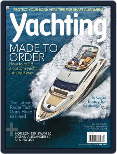 Yachting September 21st, 2009 Digital Back Issue Cover
