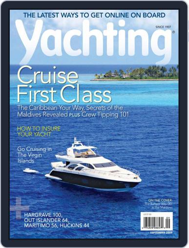 Yachting August 18th, 2009 Digital Back Issue Cover