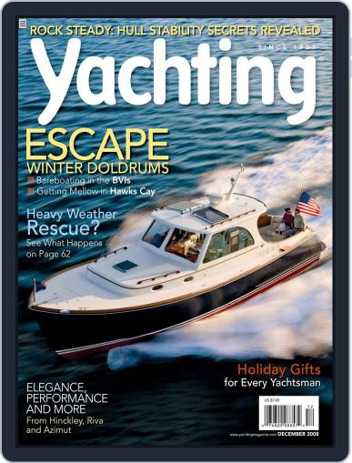 Yachting November 18th, 2008 Digital Back Issue Cover