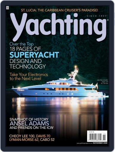 Yachting October 22nd, 2008 Digital Back Issue Cover