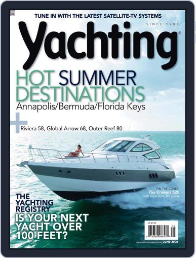 Yachting June 2nd, 2008 Digital Back Issue Cover