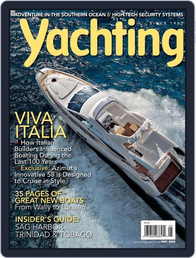 Yachting May 19th, 2008 Digital Back Issue Cover