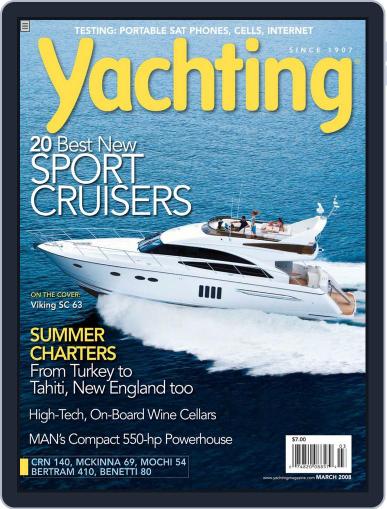Yachting February 29th, 2008 Digital Back Issue Cover