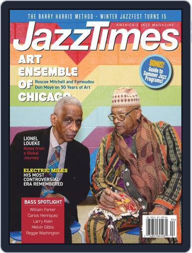 JazzTimes April 1st, 2019 Digital Back Issue Cover