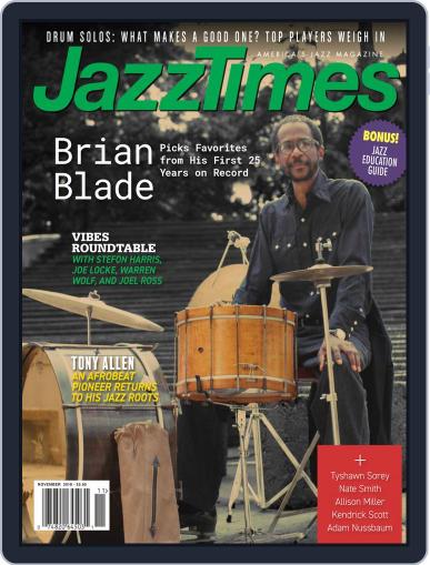 JazzTimes November 1st, 2018 Digital Back Issue Cover