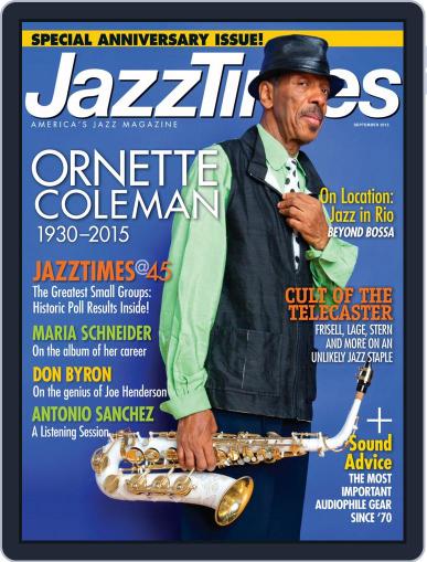 JazzTimes September 1st, 2015 Digital Back Issue Cover