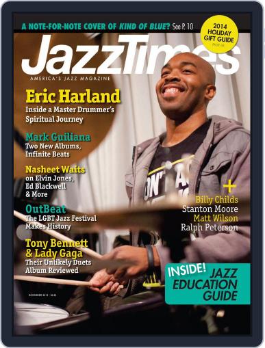 JazzTimes October 23rd, 2014 Digital Back Issue Cover