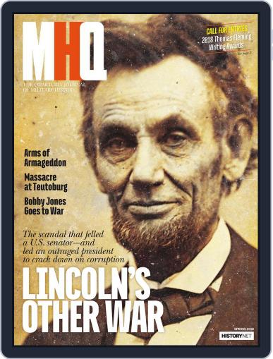 MHQ: The Quarterly Journal of Military History January 22nd, 2018 Digital Back Issue Cover