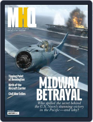 MHQ: The Quarterly Journal of Military History (Digital) January 1st, 2018 Issue Cover