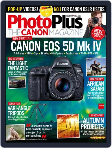 Photoplus : The Canon November 1st, 2016 Digital Back Issue Cover