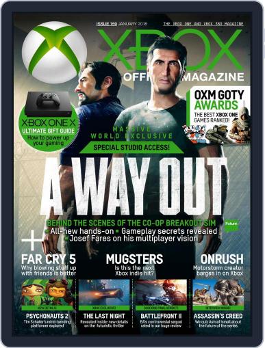 Xbox: The Official (Digital) January 1st, 2018 Issue Cover