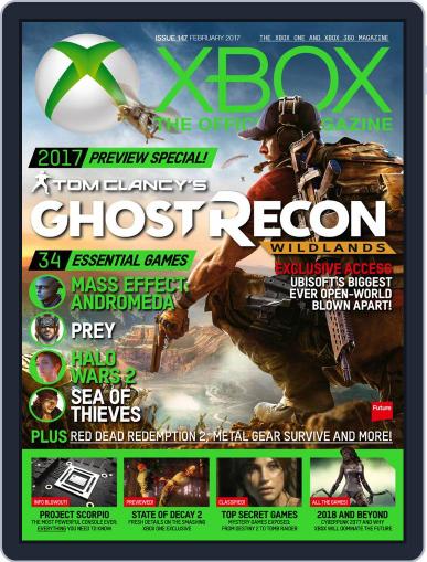 Xbox: The Official February 1st, 2017 Digital Back Issue Cover