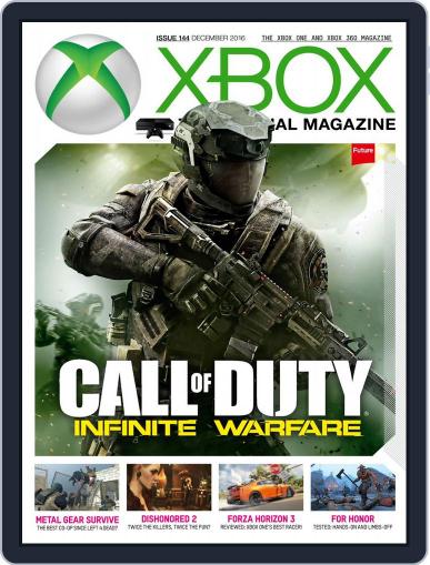 Xbox: The Official December 1st, 2016 Digital Back Issue Cover