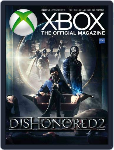 Xbox: The Official November 1st, 2016 Digital Back Issue Cover