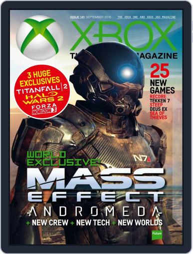Xbox: The Official July 29th, 2016 Digital Back Issue Cover