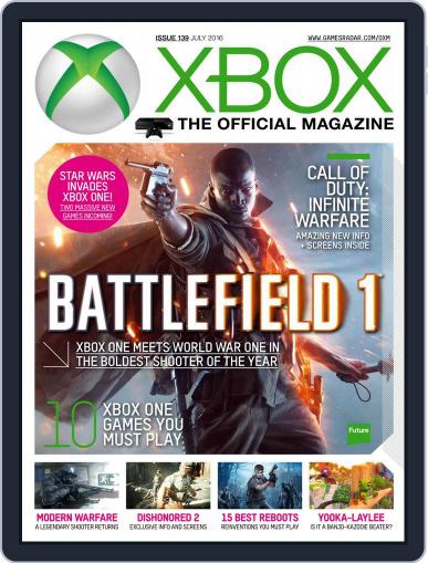Xbox: The Official June 3rd, 2016 Digital Back Issue Cover