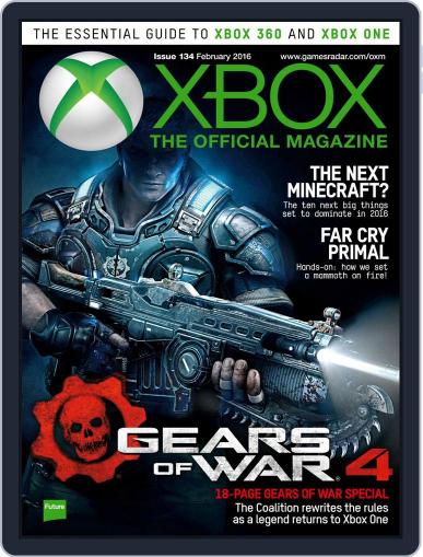 Xbox: The Official February 1st, 2016 Digital Back Issue Cover