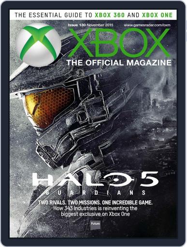 Xbox: The Official November 1st, 2015 Digital Back Issue Cover