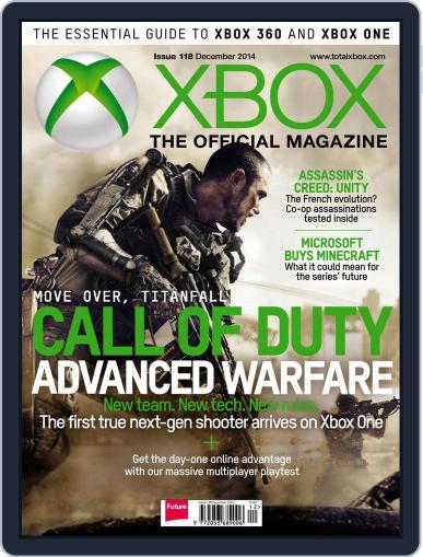 Xbox: The Official October 23rd, 2014 Digital Back Issue Cover