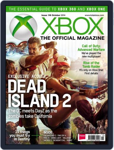 Xbox: The Official August 28th, 2014 Digital Back Issue Cover