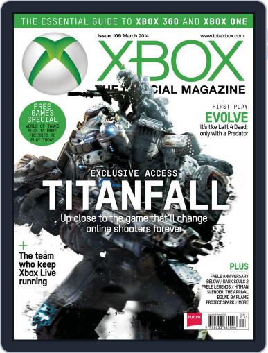 Xbox: The Official February 13th, 2014 Digital Back Issue Cover