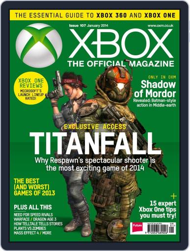 Xbox: The Official December 19th, 2013 Digital Back Issue Cover