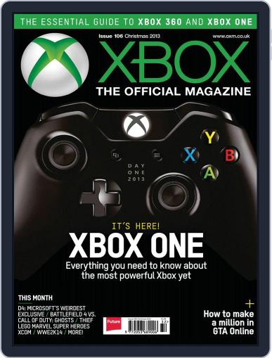 Xbox: The Official November 22nd, 2013 Digital Back Issue Cover