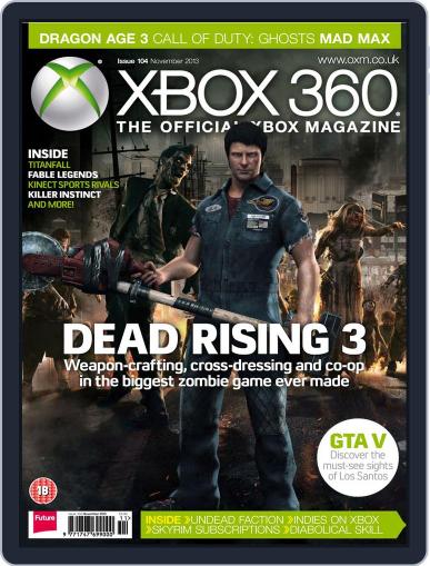 Xbox: The Official September 26th, 2013 Digital Back Issue Cover