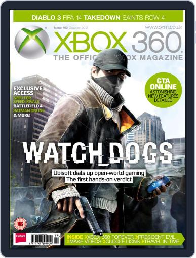 Xbox: The Official August 29th, 2013 Digital Back Issue Cover