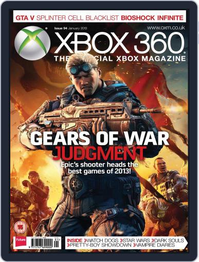 Xbox: The Official December 25th, 2012 Digital Back Issue Cover
