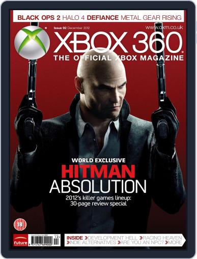 Xbox: The Official October 30th, 2012 Digital Back Issue Cover